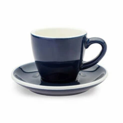 ACF Cup & Saucer 6 Set - 8oz -Alternative Brewing Shop ACF 6 Oz Midnight Cup and Saucer 1024x