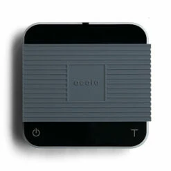 Acaia Pearl Aerial Heat Mat -Alternative Brewing Shop Acaia pearl heat pad smoked grey on black pearl scale 1024x