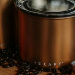Airscape Classic Brushed Copper -Alternative Brewing Shop Airscape Classic Medium Brushed Copper Canister 1024x