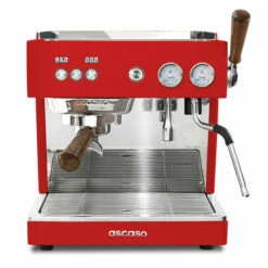 Ascaso Baby T Coffee Machine -Alternative Brewing Shop Ascaso Baby T Home Espresso Machine Red 1024x