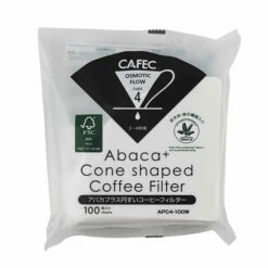 Cafec Abaca Plus Filter Papers -Alternative Brewing Shop Cafec 2 Cup Abaca Plus Paper Filter 100 pack 1024x