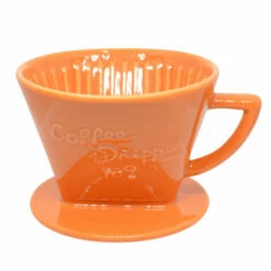Cafec Trapezoid Coffee Dripper 7 Cafec Trapezoid Coffee Dripper -Alternative Brewing Shop Cafec 3 5 Cup Orange Trapezoid Dripper 1024x