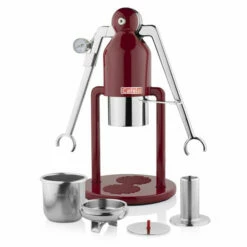 Cafelat Robot Barista Espresso Maker -Alternative Brewing Shop Cafelat Robot Barista Burgundy 1024x