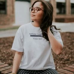 Caffeine Loading... Please Wait T-Shirt -Alternative Brewing Shop Caffiene Loading Please Wait White Tee 1024x