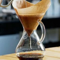 Chemex 6 Cup, Glass Handle, 900ml 13 Chemex 6 Cup, Glass Handle, 900ml -Alternative Brewing Shop Chemex w Handle 1024x