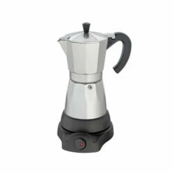 Cilio Classico Electric Coffee Maker -Alternative Brewing Shop Cilio Electric 6 Cup Coffee Machine Silver 1024x