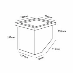 Coffee Accessories Knock Chute -Alternative Brewing Shop Coffee Accessories Stainless Steel Knock Box Chute 1024x