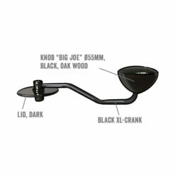 Comandante Grinder Spares (bearing Spacer, Red Silicone O-ring, Spring, Knob Wenge, Crank Handle And Lids) -Alternative Brewing Shop Comandante XL Single Crank Handle 1024x