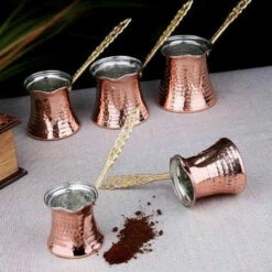 Copper Turkish Cezve Coffee Pot -Alternative Brewing Shop Copper Turkish Cezve Coffee Pot 1024x