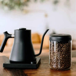 Fellow Atmos Coffee Vacuum Canister -Alternative Brewing Shop Fellow Black Atmos Coffee Bean Storage 1024x