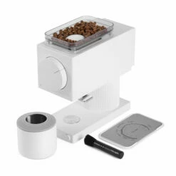 Fellow Ode Brew Coffee Grinder 25 Fellow Ode Brew Coffee Grinder -Alternative Brewing Shop Fellow Ode Coffee Grinder White 1024x