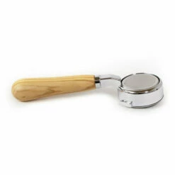 Gaggia Classic Ashwood Portafilter -Alternative Brewing Shop Gaggia Bottomless Olive Wood Handle Portafilter 1024x