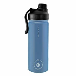 GROSCHE Chicago Steel Infuser Tumbler -Alternative Brewing Shop Grosche Chicago Steel Insulated Water Bottle with Chug Lid Blue 16oz 1024x