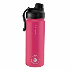 GROSCHE Chicago Steel Infuser Tumbler -Alternative Brewing Shop Grosche Chicago Steel Insulated Water Bottle with Chug Lid Pink 16oz 1024x