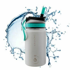 GROSCHE Lil Chill Kids Insulated Sip Flask -Alternative Brewing Shop Grosche Lil Chill Insulated Kids Water Bottle Grey 1024x