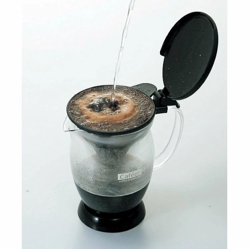 Hario Cafeor Dripper Pot - 2 Cup Black 3 Hario Cafeor Dripper Pot - 2 Cup Black - Image 3