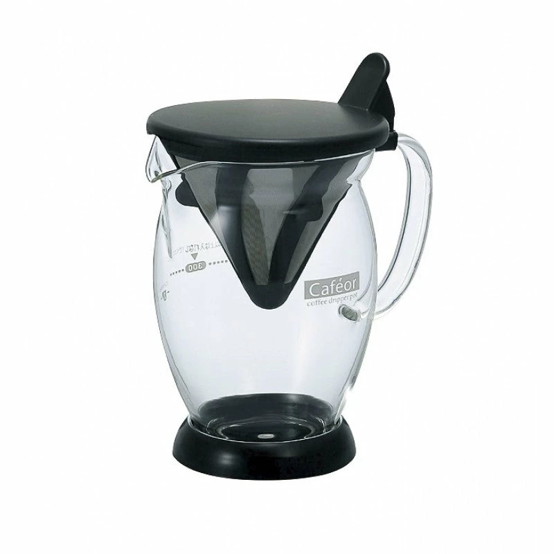 Hario Cafeor Dripper Pot - 2 Cup Black 1 Hario Cafeor Dripper Pot - 2 Cup Black