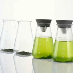 Hario Conical Tea Pitcher -Alternative Brewing Shop Hario Tea Pitcher Conical 500ml Grey 1024x