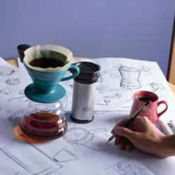 Hario V60 Ceramic Coloured Drippers -Alternative Brewing Shop Hario V60 Ceramic Coloured Teal Dripper 1024x