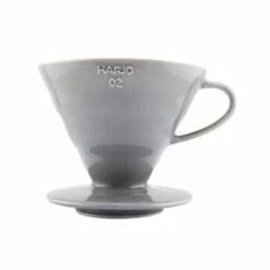 Hario V60 Ceramic Coloured Drippers -Alternative Brewing Shop Hario V60 Ceramic Dripper Grey 02 1024x