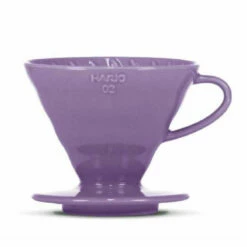 Hario V60 Ceramic Coloured Drippers -Alternative Brewing Shop Hario V60 Dripper 02 Purple 1024x