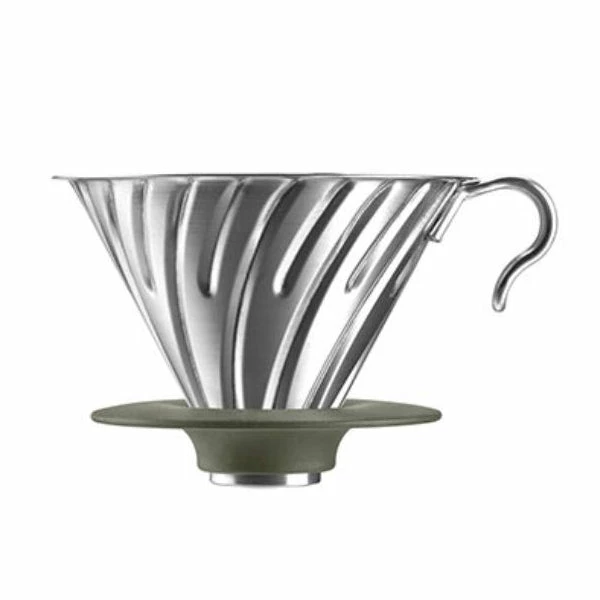 Hario Metal V60 Dripper 3 Hario Metal V60 Dripper - Image 3