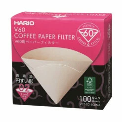 Hario V60 Paper Filters - Natural -Alternative Brewing Shop Hario V60 Paper Retail Pack 02 100pk 1024x