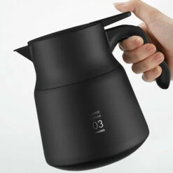 Hario Stainless Steel Server -Alternative Brewing Shop Hario V60 Stainless Steel Server 03 PLUS 800ml Black 1024x