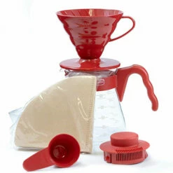 Hario Craft V60 Brewing Kit -Alternative Brewing Shop Hario V60 Starter Set Red 95610abd fb2b 4c3f 9a21 7d06736d16fd 1024x