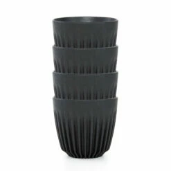 Huskee Charcoal Cups - 4 Pack -Alternative Brewing Shop Huskee 3oz Cups Charcoal 4pk 57488954 6c79 4b21 a40f 350ffc335d21 1024x