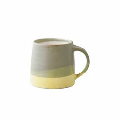 Kinto Handcrafted Porcelain Mug 320ml -Alternative Brewing Shop Kinto Handcrafted Porcelin Mug 320ml Yellow Green 1024x