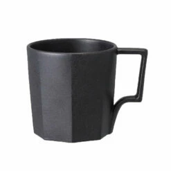 Kinto Oct Cup And Saucer -Alternative Brewing Shop Kinto Oct Mug 300ml Black 1024x
