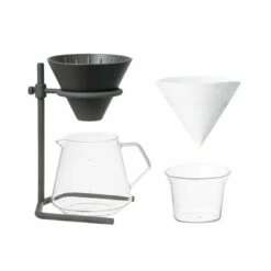 Kinto Poreclain Pour Over Set -Alternative Brewing Shop Kinto SCS S04 Coffee Brewer Stand Set 1024x