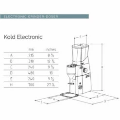 Mazzer Kold Electronic Coffee Grinder -Alternative Brewing Shop Mazzer Kold Electronic Coffee Grinder 1024x