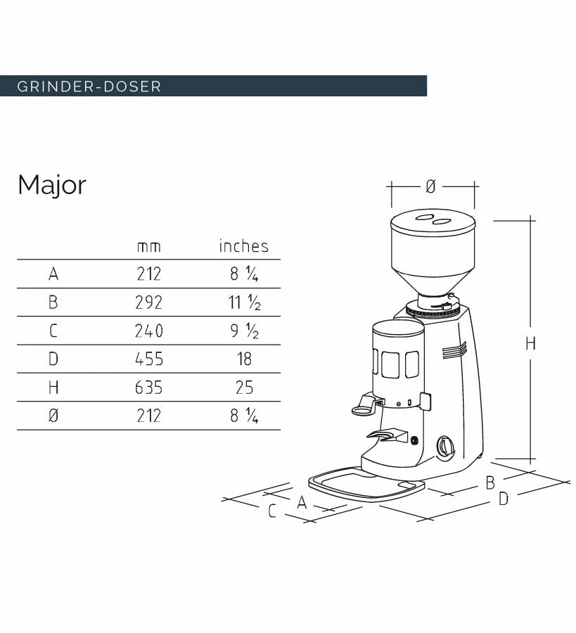 Mazzer Major Automatic Grinder 2 Mazzer Major Automatic Grinder - Image 2