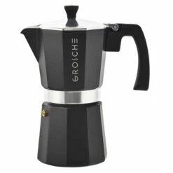 GROSCHE Milano Stovetop Espresso Maker -Alternative Brewing Shop Milano Stovetop Espresso Maker 9 Cup Black 1024x