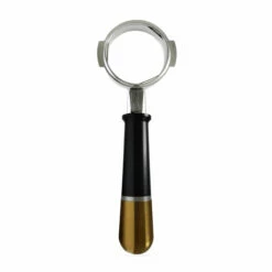 Pesado Metal Portafilter -Alternative Brewing Shop PESADO Coffee Portafilter Black and Gold 1024x