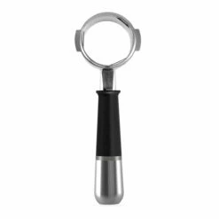 Pesado Metal Portafilter -Alternative Brewing Shop PESADO Coffee Portafilter Black and Silver 1024x