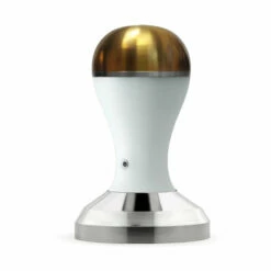 Pesado Breville 53.3mm Tamper -Alternative Brewing Shop Pesado Coffee Tamper White Gold 1024x