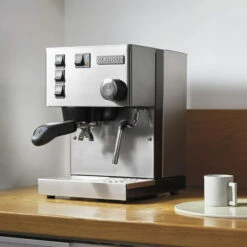 Rancilio Silvia V6 Coffee Machine -Alternative Brewing Shop Rancilio Silvia V6 Silver 1024x