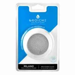 GROSCHE Stovetop Espresso Silicone Seals And Filter -Alternative Brewing Shop Silicone Gaskets 3pk Filter for Stovetop Espesso Makers 12 Cup 1024x