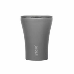 STTOKE Ceramic Reusable Cup 25 STTOKE Ceramic Reusable Cup -Alternative Brewing Shop Sttoke Ceramic Reusable Coffee Cup 8oz Slated Grey 1024x