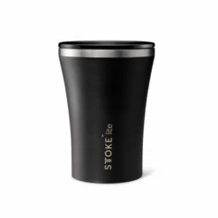 STTOKE Lite Reusable Cup -Alternative Brewing Shop Sttoke Lite Black Cup 8oz 1024x