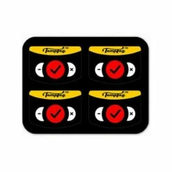 TempTag Tri Milk Thermometer Pack -Alternative Brewing Shop Temptag Tri Yellow 4 Pack 1024x