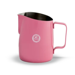 Tiamo Tapered Milk Jug 450ml -Alternative Brewing Shop Tiamo Tapered Milk Jug 450ml pink 0a492576 761e 4221 b58e 65ede4757f6e 1024x