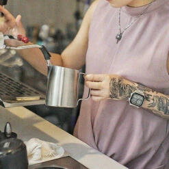 WPM X Ivy Lky Milk Jug -Alternative Brewing Shop Wellhome Pro Stainless Milk Jug 1024x