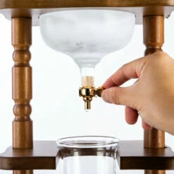 Yama Cold Drip Coffee Maker - 6-8 Cup -Alternative Brewing Shop Yama 6 8 Cup Cold Drip Coffee Maker Brown 1024x