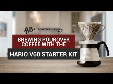 Hario V60 Pour Over Set - Metal 2 Hario V60 Pour Over Set - Metal - Image 2
