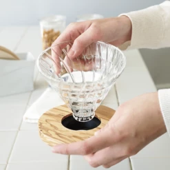 Hario V60 Glass – Olive Wood -Alternative Brewing Shop vdg ov olive wood v60 1024x